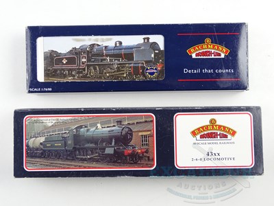 Lot 635 - A pair of BACHMANN OO gauge steam locomotives...