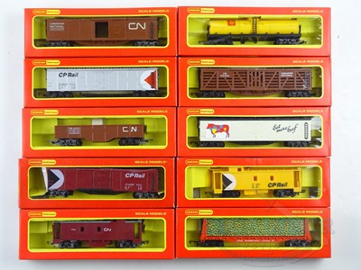 Lot 639 - A group of HORNBY OO/HO gauge Canadian issue...