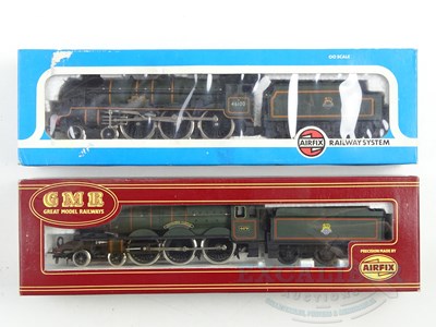 Lot 652 - A pair of AIRFIX OO gauge steam locomotives...