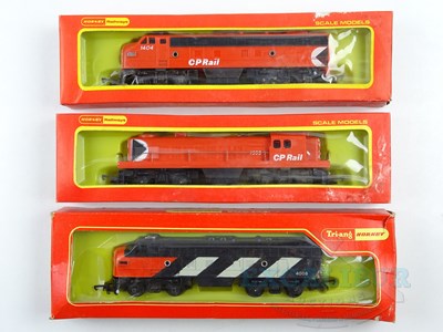 Lot 665 - A group of HORNBY OO/HO gauge Canadian issue...