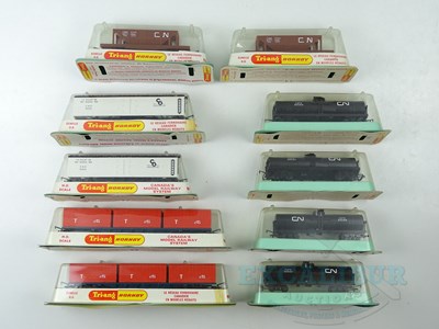 Lot 672 - A group of HORNBY OO/HO gauge Canadian issue...