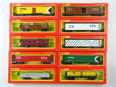 Lot 673 - A group of HORNBY OO/HO gauge Canadian issue...