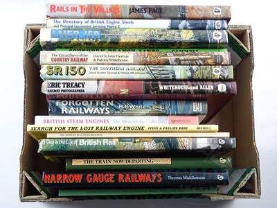 Lot 688 - A large quantity of railway related books - G/VG