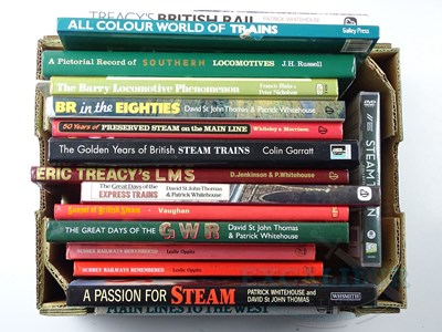 Lot 688 - A large quantity of railway related books - G/VG