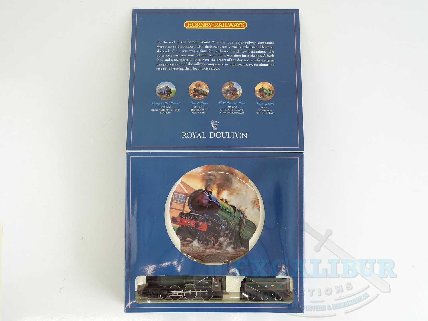 Lot 692 - A HORNBY OO gauge R650 Royal Doulton train...