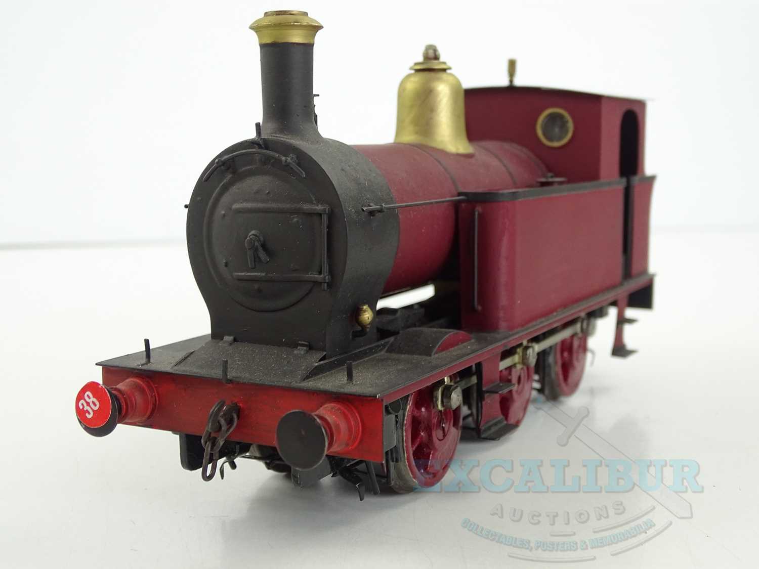 Lot 712 - A kitbuilt O gauge standard scale 0-6-0 steam...