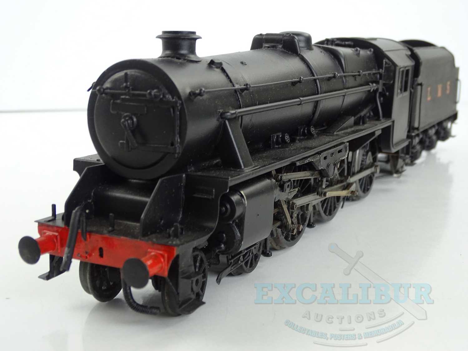 Lot 715 - A kitbuilt O gauge finescale Black 5 class...