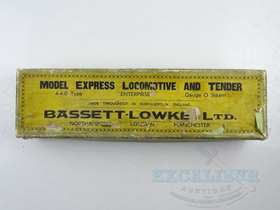 Lot 739 - A BASSETT-LOWKE O gauge live steam 'Enterprise'...