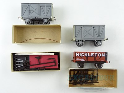 Lot 743 - A group of built/part built O gauge plastic...