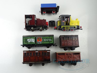 Lot 745 - An eclectic mix of G scale items to include a...