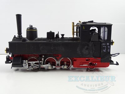 Lot 747 - An LGB G scale 20721 0-6-2 steam tank...