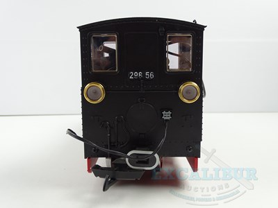 Lot 747 - An LGB G scale 20721 0-6-2 steam tank...