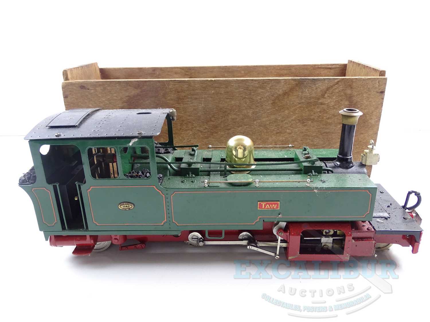 Lot 750 - A ROUNDHOUSE 32mm scale gas powered live steam...