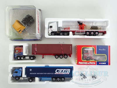 Lot 76 - A group of CORGI 1:50 scale articulated...