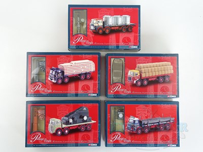 Lot 77 - A group of CORGI 1:50 scale rigid lorries from...