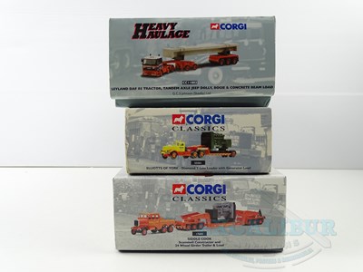 Lot 78 - A group of CORGI Heavy Haulage 1:50 scale sets...