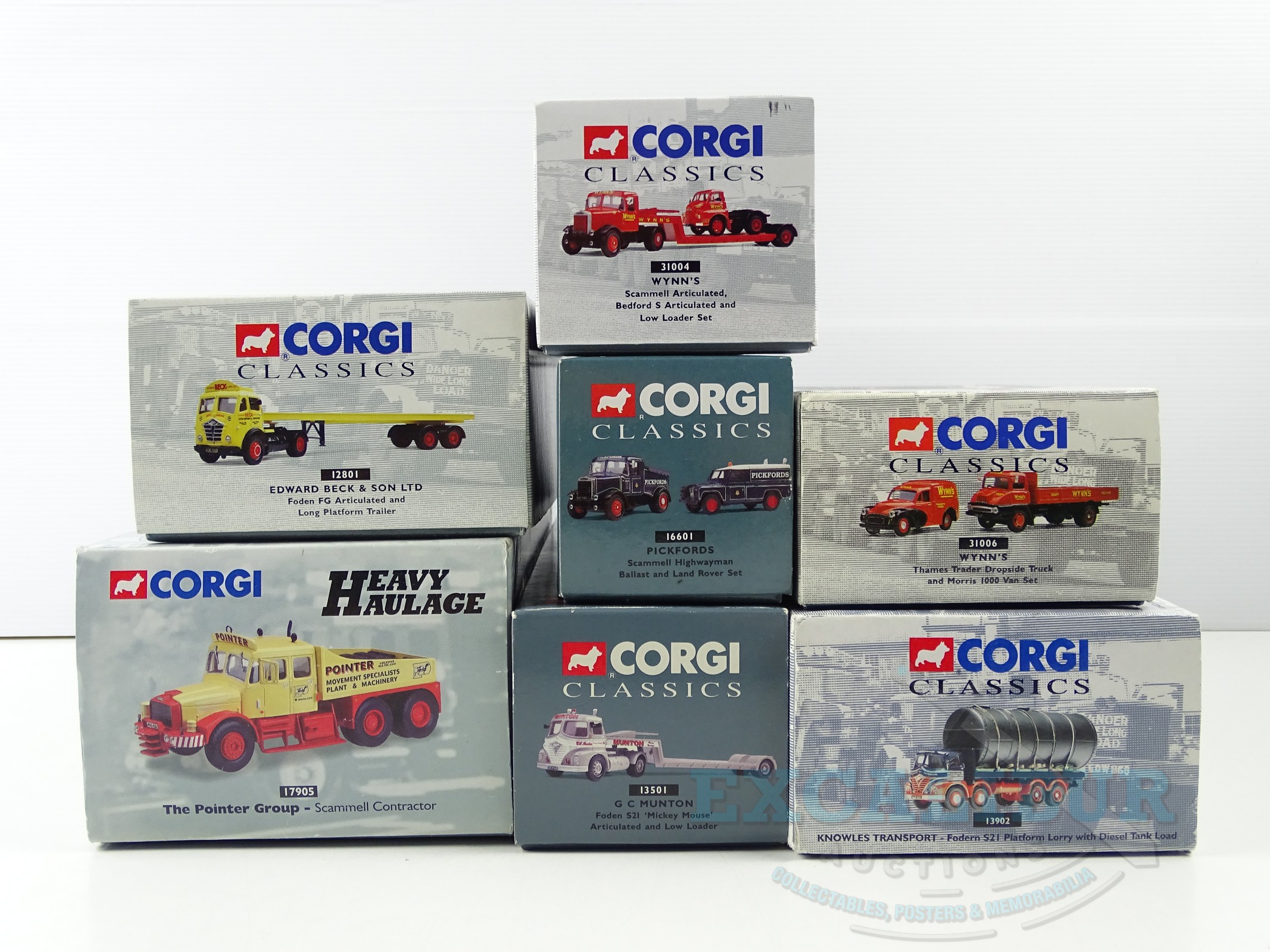 Lot 90 A group of Heavy Haulage 150 scale