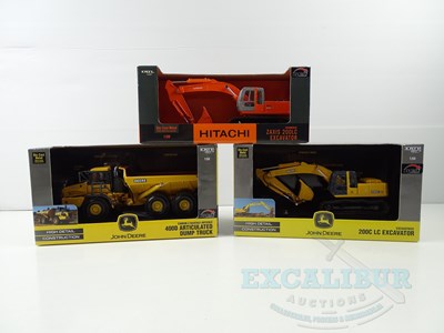 Lot 94 - A group of ERTL 1:50 scale construction...