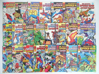 Lot 122 - SUPER SPIDER-MAN and CAPTAIN BRITAIN (23 in...
