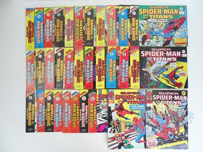 Lot 123 - SUPER SPIDER-MAN AND THE TITANS (32 in Lot) -...