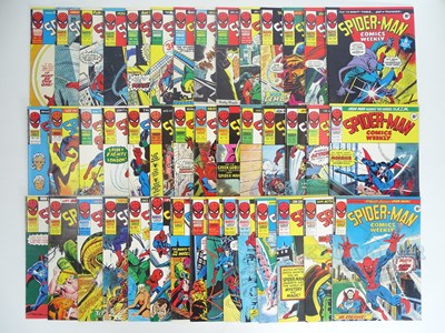 Lot 125 - SPIDER-MAN COMICS WEEKLY LOT (43 in Lot) -...