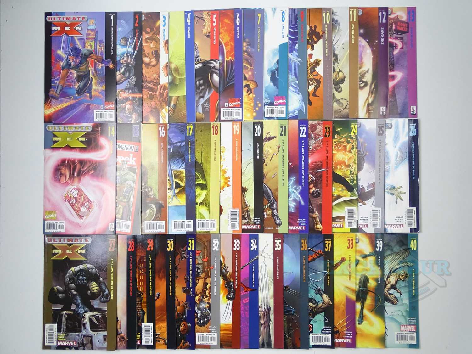 Lot 148 - ULTIMATE X-MEN (40 in Lot) - Unbroken run from...