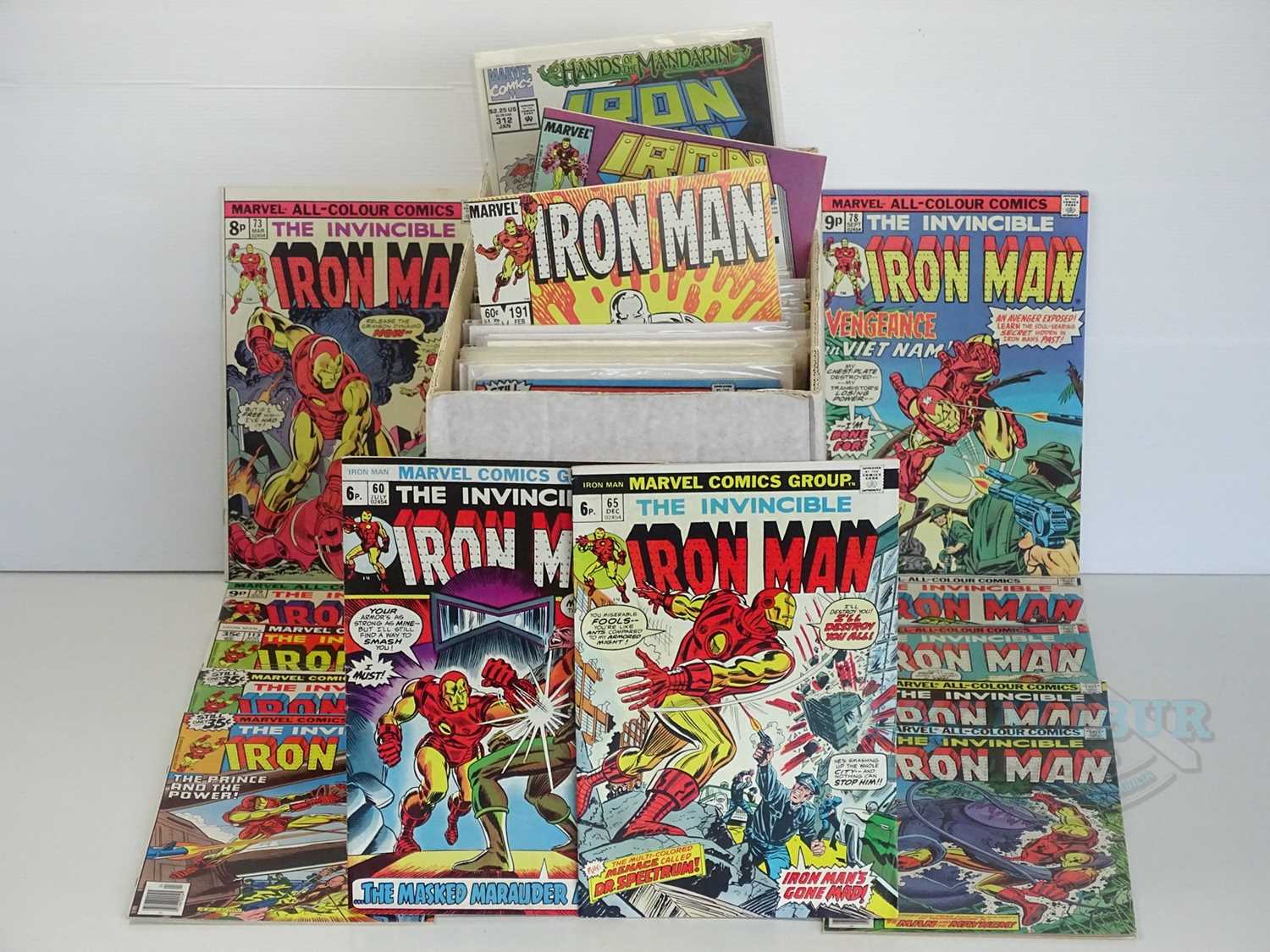 Lot 190 - IRON MAN LOT (160 in Lot) - Includes 145...