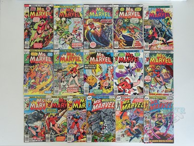 Lot 208 - MS MARVEL (16 in Lot) - (1976/1979 - MARVEL) -...