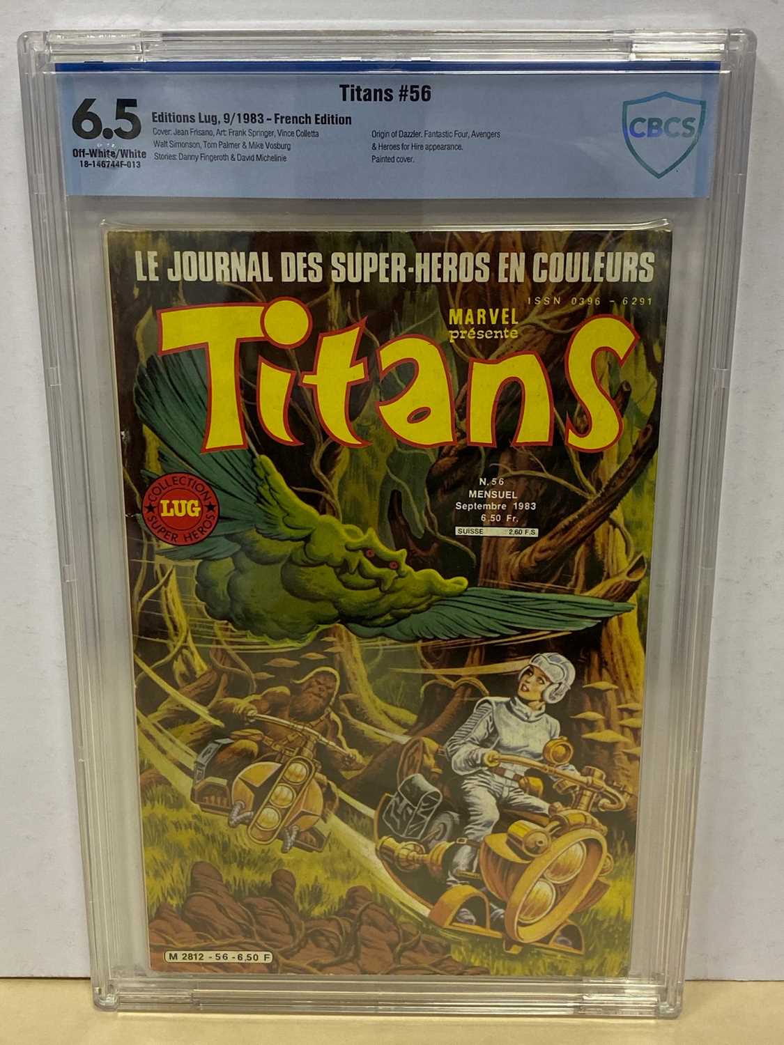 Lot 581 - TITANS #56 (1983 - MARVEL - French Edition)...