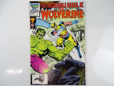 Lot 583 - INCREDIBLE HULK AND WOLVERINE #1 - (1986 -...