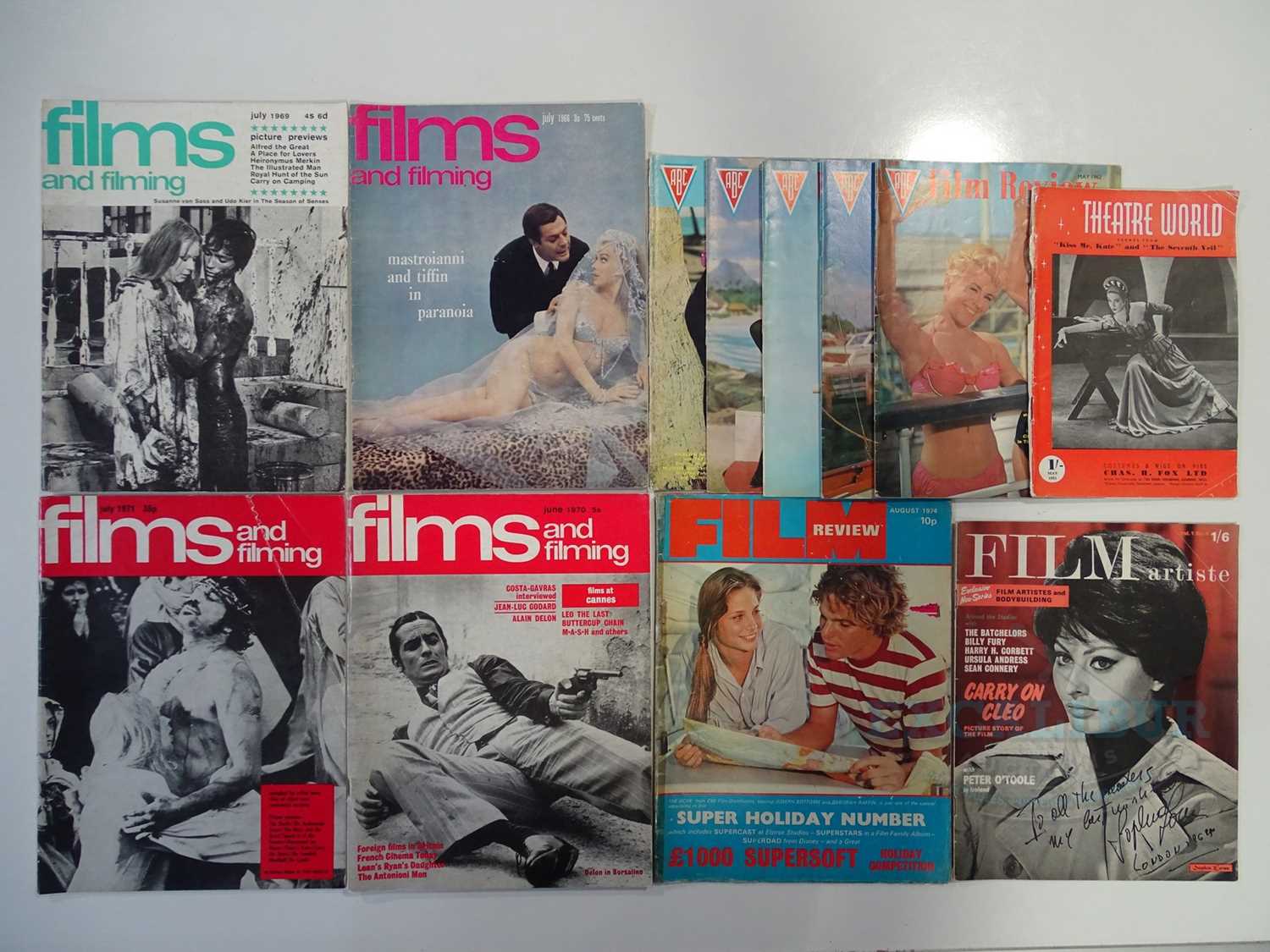 Lot 103 - A group of 'Films and Filming', 'Film Review',...