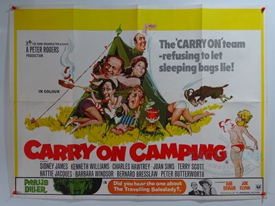 Lot 105 - CARRY ON CAMPING (1969) - A UK Quad movie...