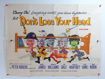 Lot 107 - CARRY ON DON'T LOSE YOUR HEAD (1967) - A UK...
