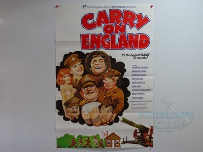 Lot 108 - CARRY ON ENGLAND (1976) - A UK one sheet film...