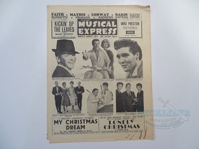 Lot 11 - A group of 10 NEW MUSICAL EXPRESS magazines -...