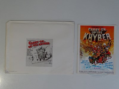Lot 116 - CARRY ON UP THE KHYBER (1968) - A pair of...