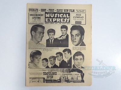 Lot 12 - A group of 10 NEW MUSICAL EXPRESS magazines -...