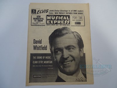 Lot 13 - A group of 10 NEW MUSICAL EXPRESS magazines -...