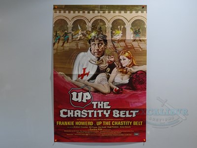 Lot 146 - UP THE CHASTITY BELT (1971) - A UK one Sheet...