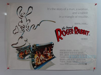 Lot 148 - WHO FRAMED ROGER RABBIT (1988) - A rolled UK...