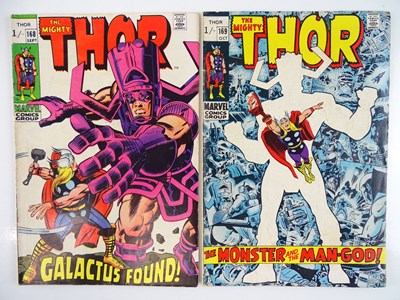 Lot 594 - THOR #168 & 169 - (1983 - MARVEL - Uk Price...