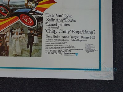 Lot 171 - CHITTY CHITTY BANG BANG (1968) - A linen...