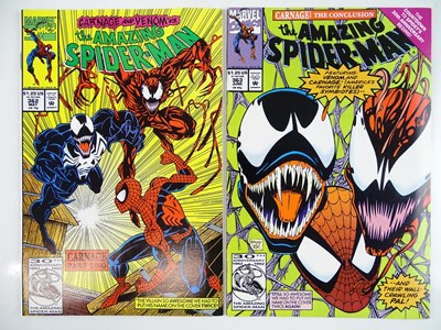 Lot 596 - AMAZING SPIDER-MAN #362 & 363 - (2 in Lot) -...