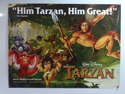 Lot 189 - WALT DISNEY - A group of 3 UK Quad movie...