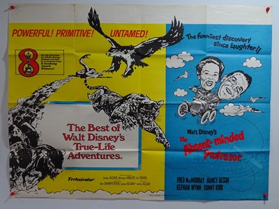 Lot 194 - WALT DISNEY - A group of three Disney UK Quads...