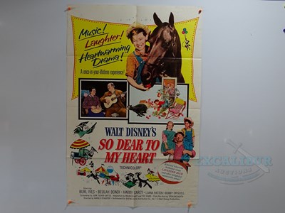 Lot 196 - WALT DISNEY - A pair of US one sheet Disney...