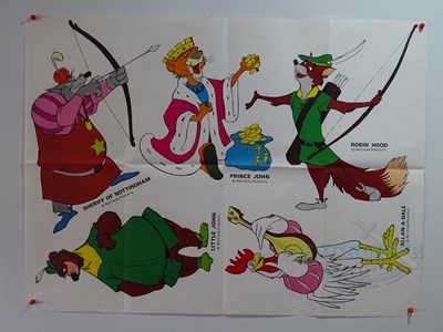 Lot 204 - WALT DISNEY - ROBIN HOOD (1973) - A group of 4...