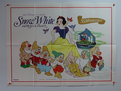 Lot 205 - WALT DISNEY - A group of 7 UK Quad film...