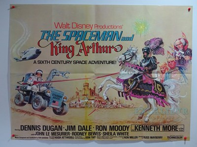 Lot 205 - WALT DISNEY - A group of 7 UK Quad film...