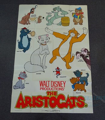 Lot 207 - WALT DISNEY - THE ARISTOCATS (1970) - A pair...